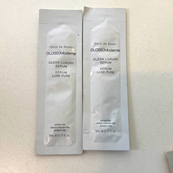 Coco de Soleil clean Luxury Serum Sulfate free 2 travel size packs - Picture 1 of 2